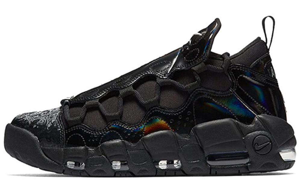 Nike air money all black hotsell