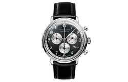 ZEPPELIN Hindenburg Collection Quartz Movement 30m Water Resistance Men"s Watches Watch Black Dial