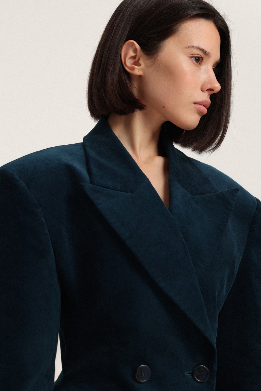 Платье-жакет из вельвета