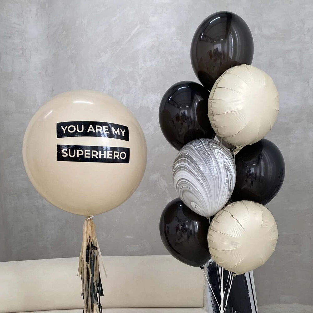 Композиция из шаров №2 "Для мужчины"