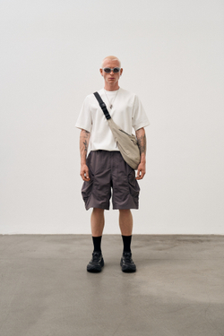 Шорты Nothomme Blue Workwear Casual Shorts "Dark Grey"