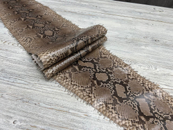 Elwin Lucido Terra (0,4-0,6 мм), натуральная кожа питона