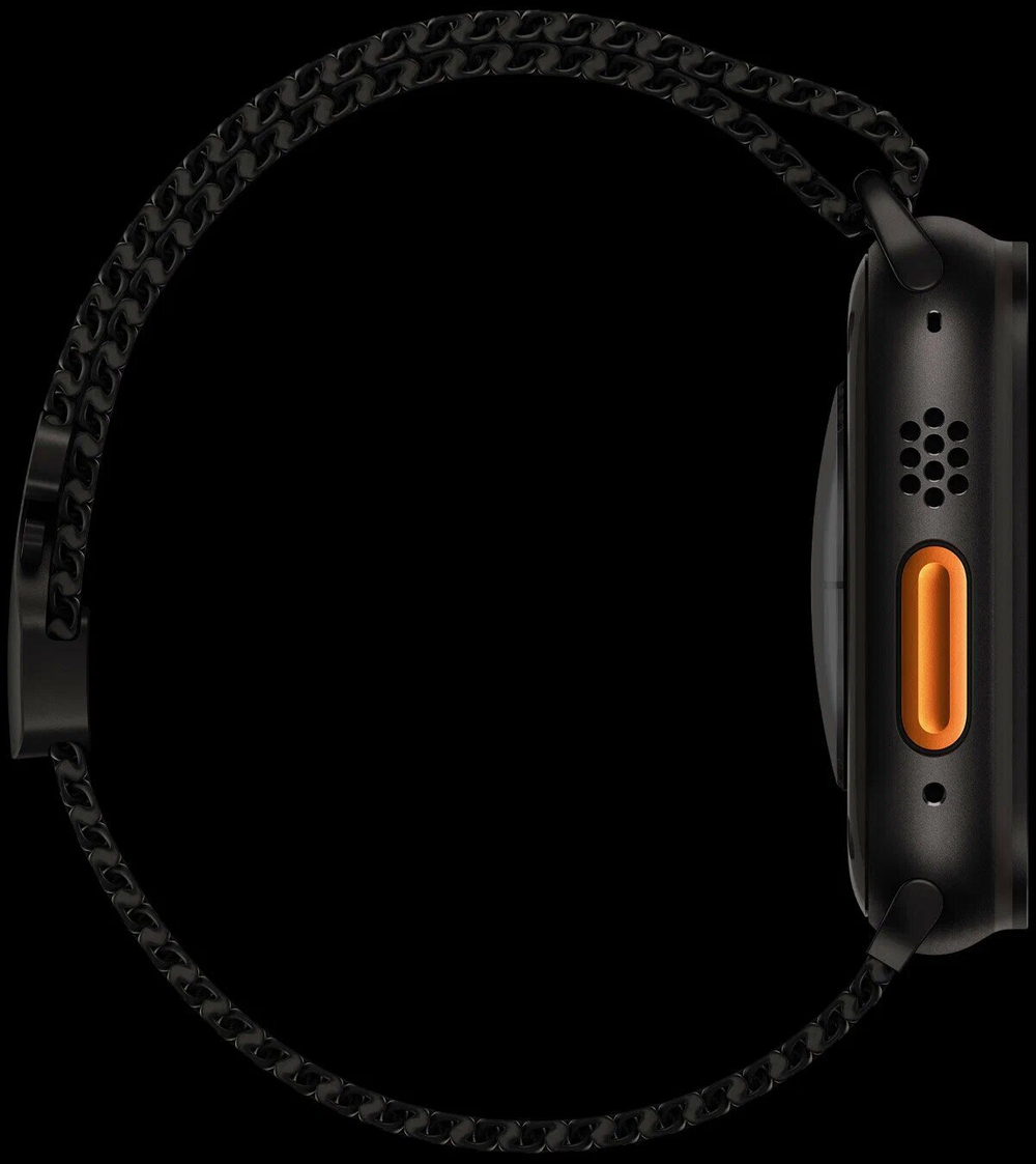 Умные часы Apple Watch Ultra 2 (2024), 49mm, Black Titanium Case, Dark Green Alpine Loop (S)