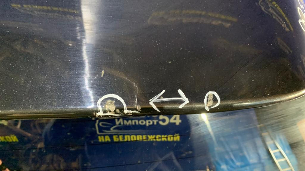 Дверь пятая TOYOTA FIELDER 2012-2015