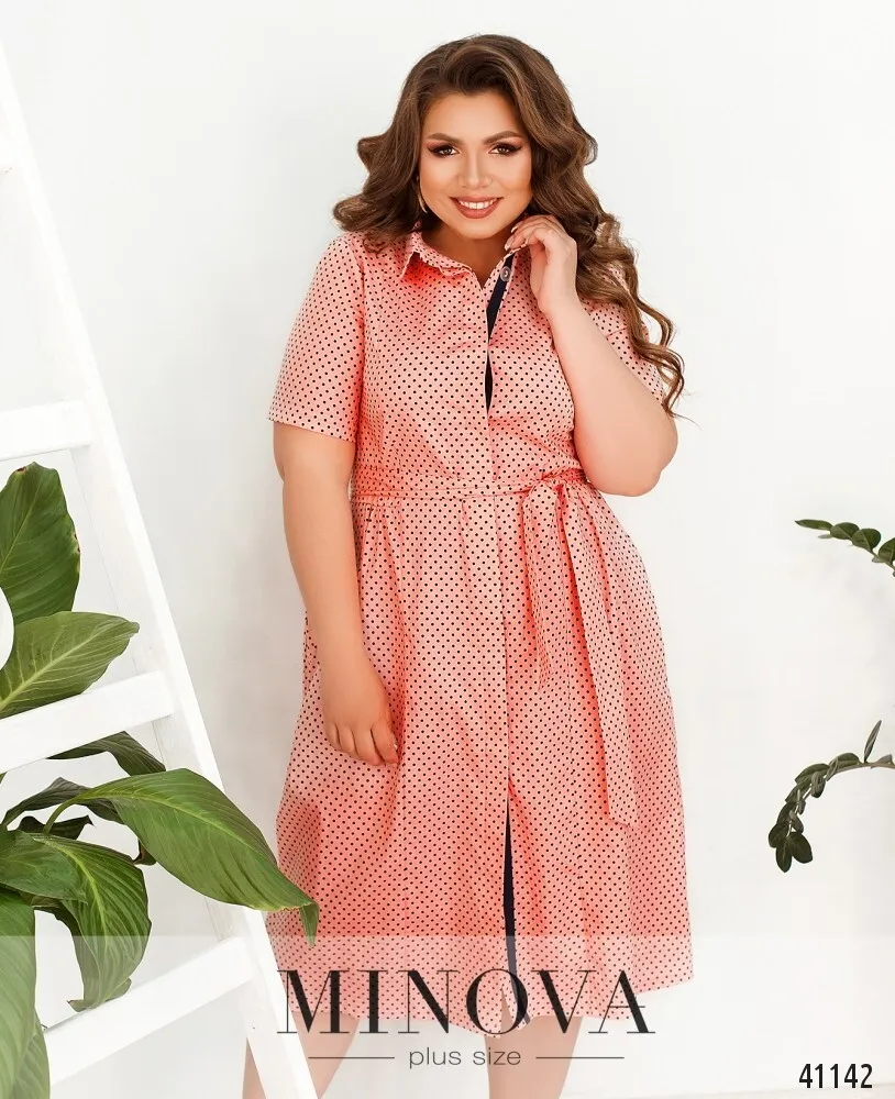 Платье 0135-пудра Minova