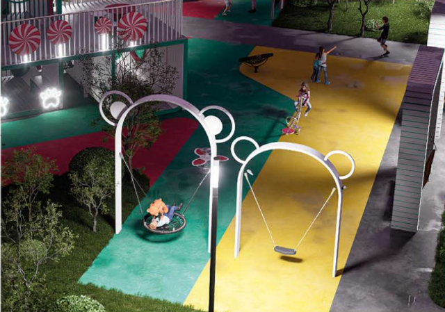 Качели детские