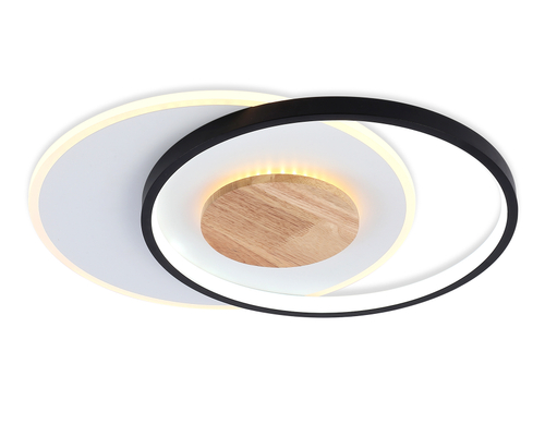 FL4789 WH/BK/WD белый/черный/дерево 54W 3000-6000K 460*365*45 (без ПДУ)