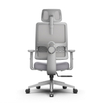 Эргономичное компьютерное кресло FoxGear NETZ One, DGGY, серый (FG-NETZ-ONE-DGGY)
