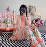 Пижама штаны+шорты+рубашка Н4