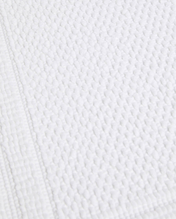 ZARA HOME ХЛОПКОВЫЙ КОВРИК ДЛЯ ВАННОЙ, БЕЛЫЙ