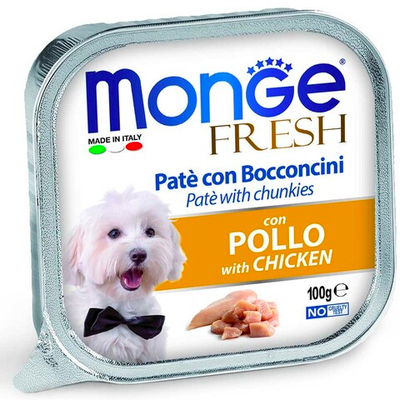 Monge Dog Fresh 100 г курица - консервы для собак