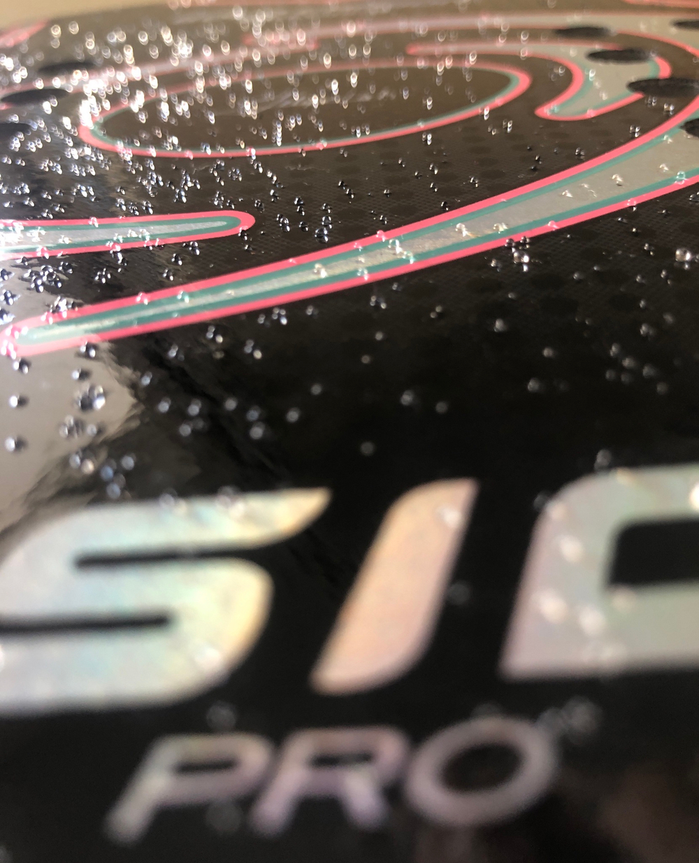 Ракетка Gold Carbon Titanium 2025 Vision с нанесением