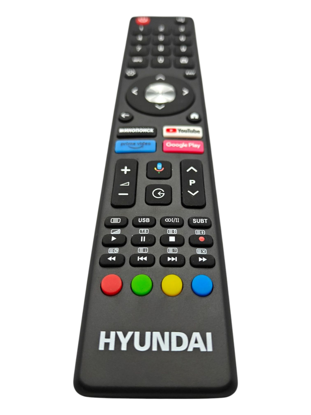 Пульт ДУ Hyundai tl8275 ch-ver.3 с кинопоиск Youtube GooglePlay и голосовым поиском
