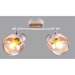 Светильник настенно-потолочный спот Rivoli Kalisto 7025-702 2 х E14 40 Вт поворотный | Rivoli