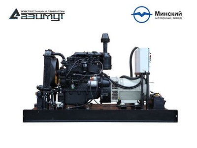 Дизельный генератор Азимут АД-20С-Т400-1РМ1 ММЗ