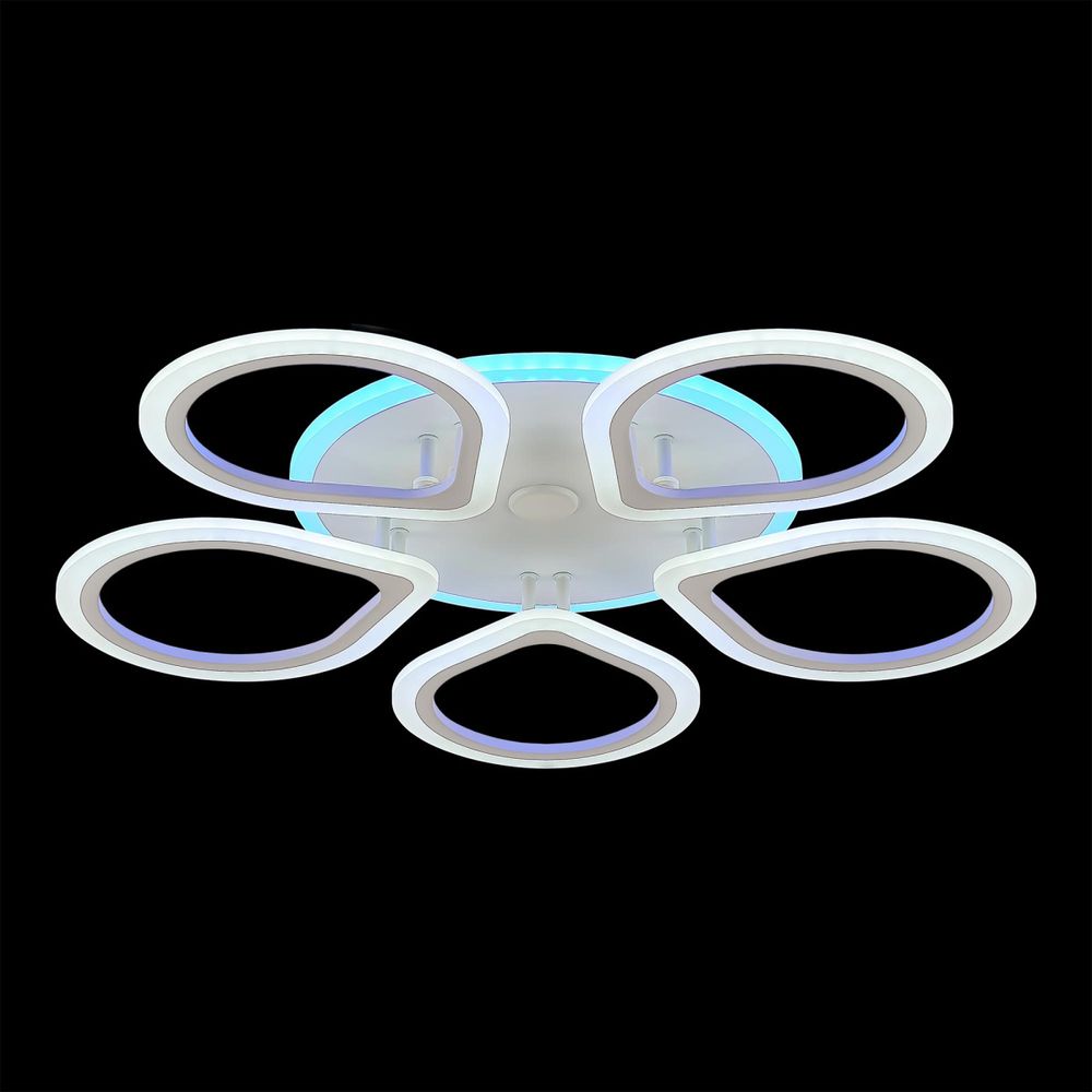 Citilux Транай Смарт CL235A150E RGB Умная люстра Белая