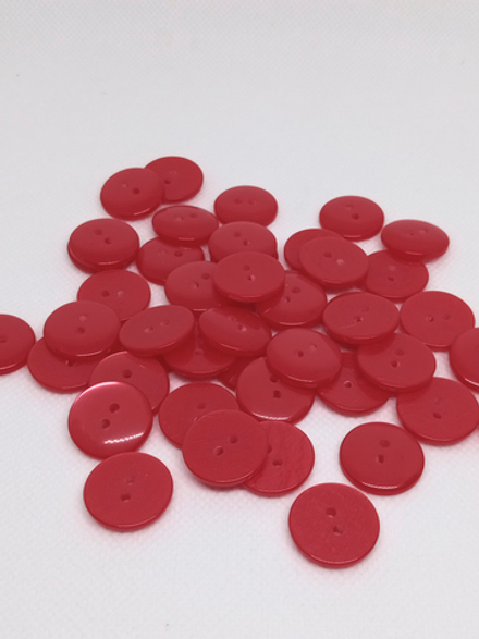 Пуговица 28L (18мм) 2 прокола, пластик, 1 шт