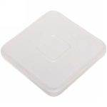 Тарелка керамическая «Райский сад» 20*20*2см, белая