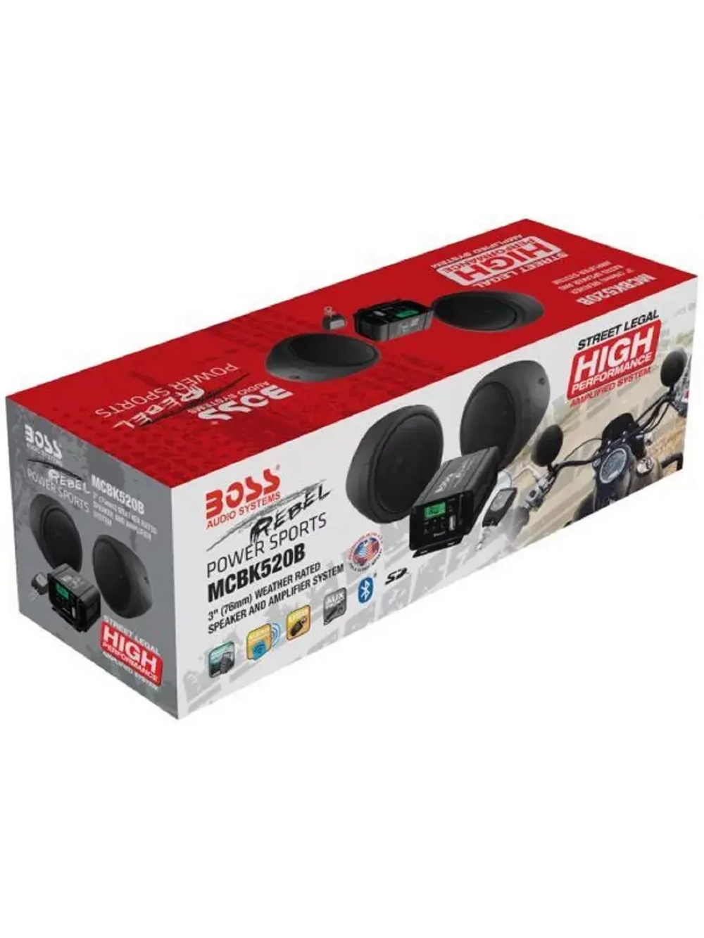 Аудиосистема Boss Audio MCBK520B, 600 Вт