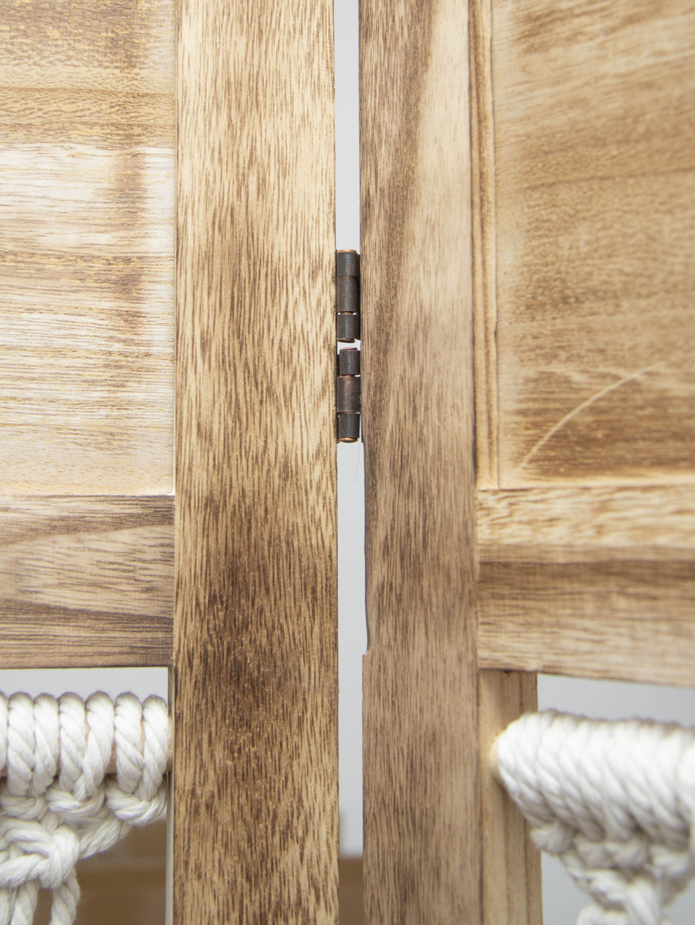 Ширма - перегородка для зонирования пространства деревянная с картинкой с обеих сторон "Райские птички", 3 створки, 480*1800 мм