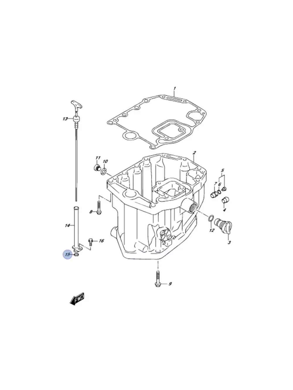 Кольцо уплотнительное 09280-09008-000