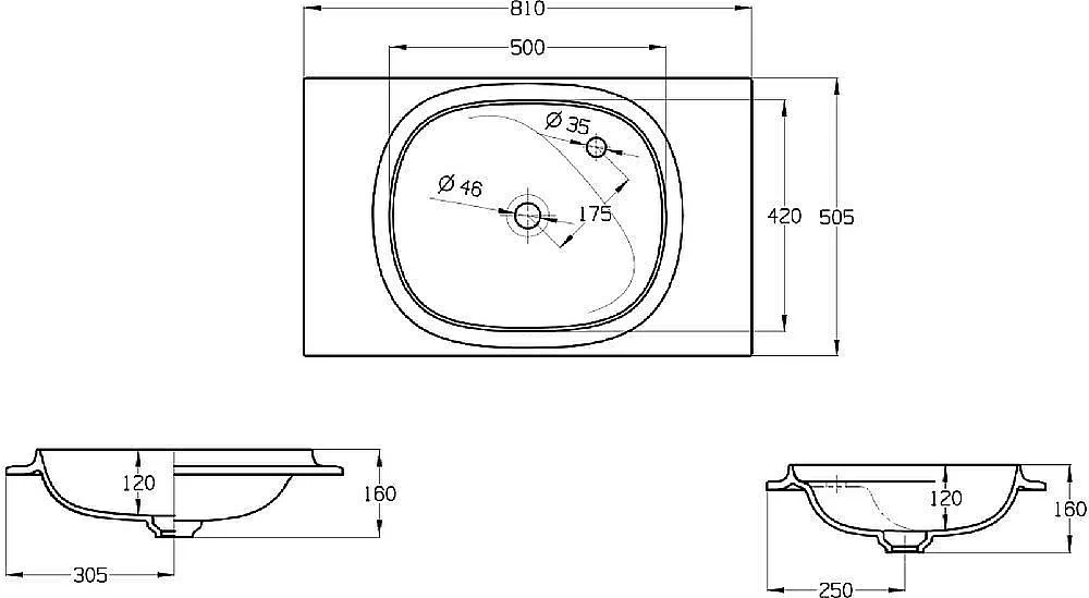 Раковина мебельная Roca Beyond 81 3270BB000 белая