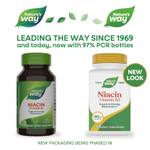 Nature's Way, ниацин, витамин B3, 100 мг, 100 капсул