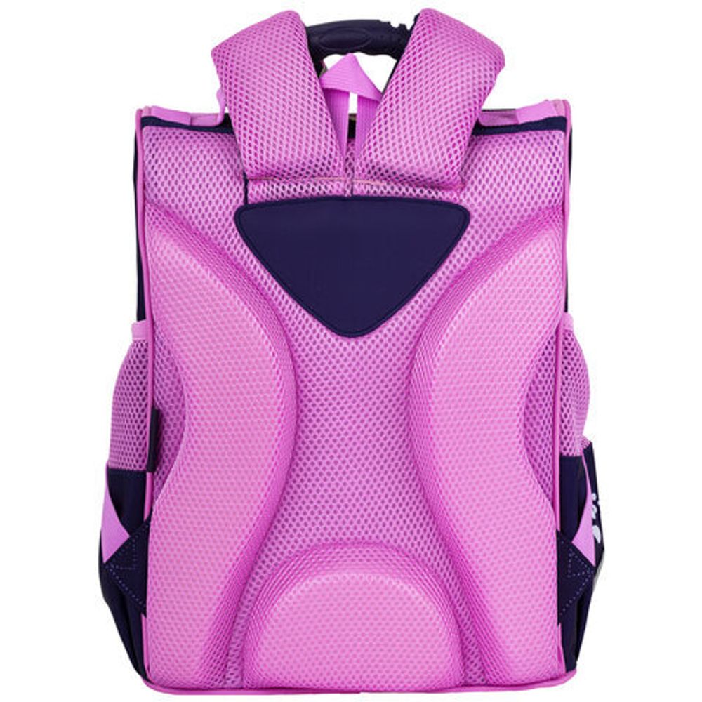 Ранец ПИФАГОР BASIC, 1 отделение, 3 кармана, эргономичная спинка, "Playing foxes", 35х28х18 см, 273136