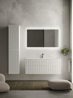 Тумба с раковиной Sancos Snob R 120 см SNR120W bianco