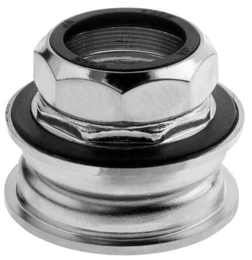 Детали рулевой колонки 1-1/8" резьбовая МН-308Е VP стальная чёрная полуинтегрир.