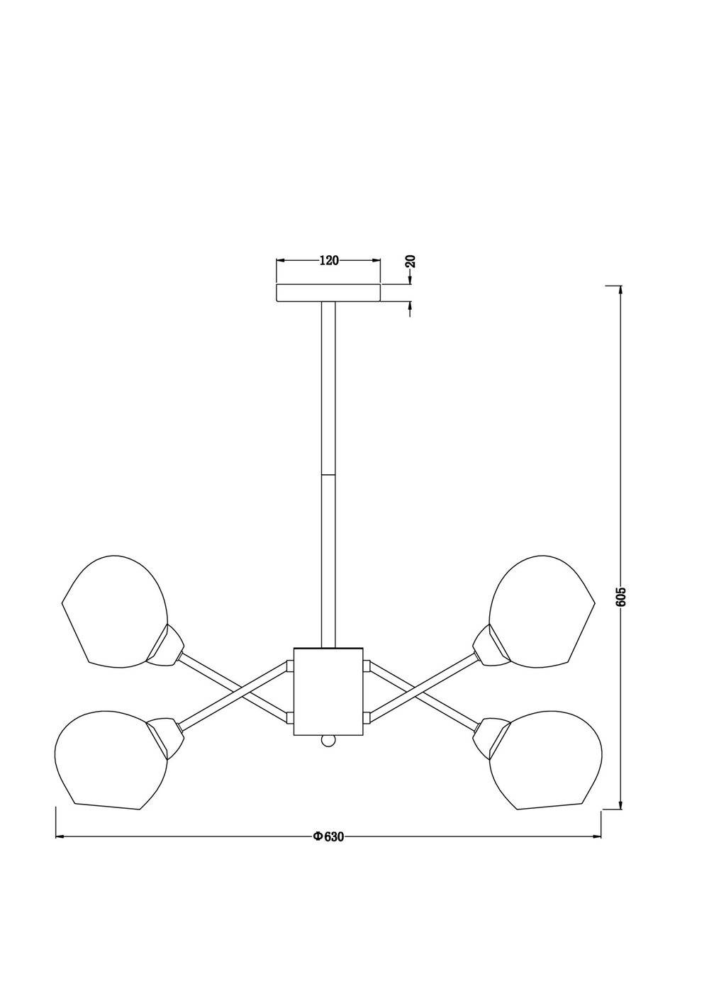 Люстра Freya FR5159PL-06N