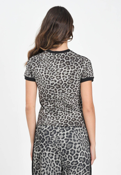 Футболка женская PUMA T7 LEO LUXE AOP Slim Tee