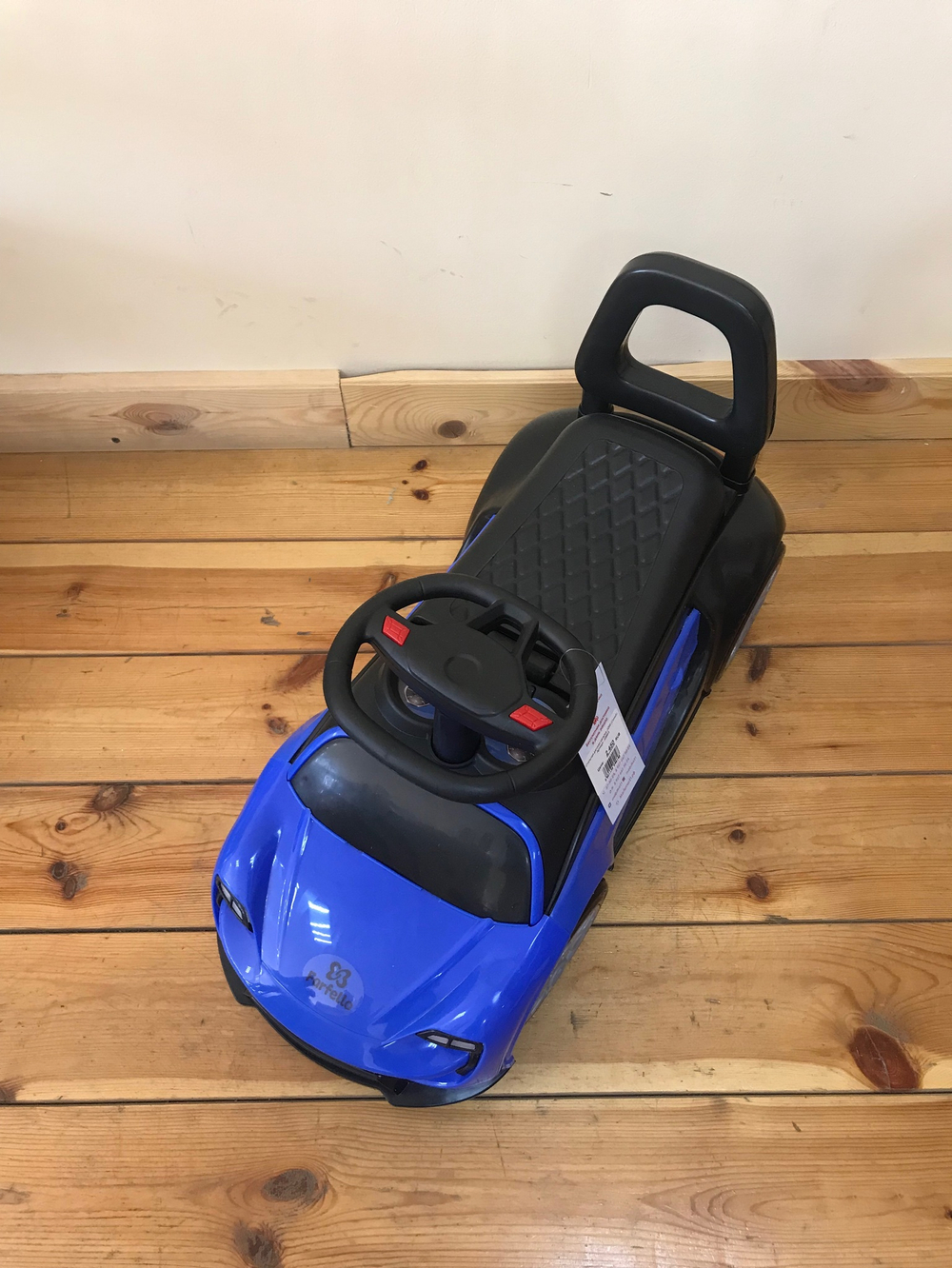 Стильная детская каталка JQ66 (Синий) Артикул: JQ66/3