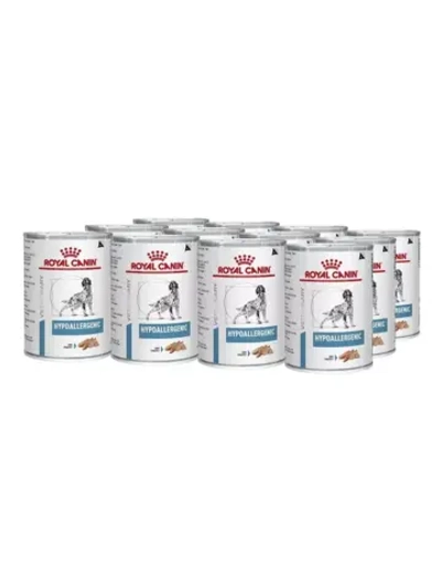 ROYAL CANIN HYPOALLERGENIC (Роял Канин Хипоалердженик) (паштет) 400 грамм - 12 баночек