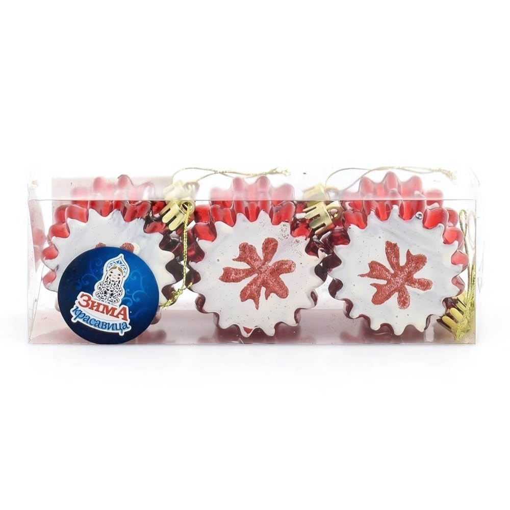 Набор украшений 6 шт, 5см, кор