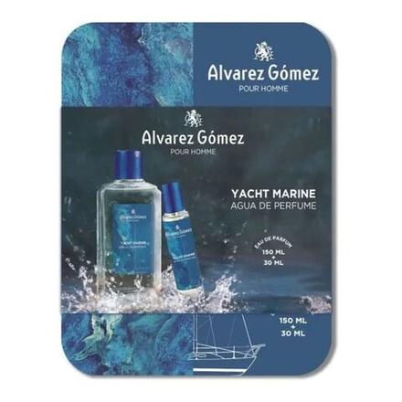 Мужской парфюмерный набор Alvarez Gomez YACHT MARINE 2 предмета 180 мл