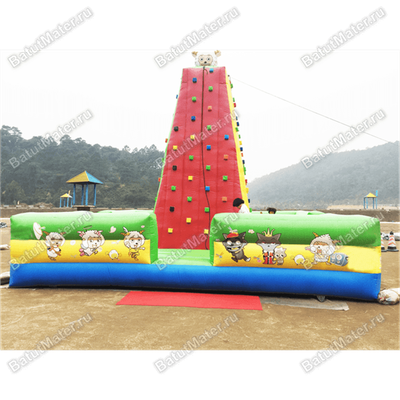 Коммерческий надувной скалодром "Великий покоритель вершин" 7*7*6 м