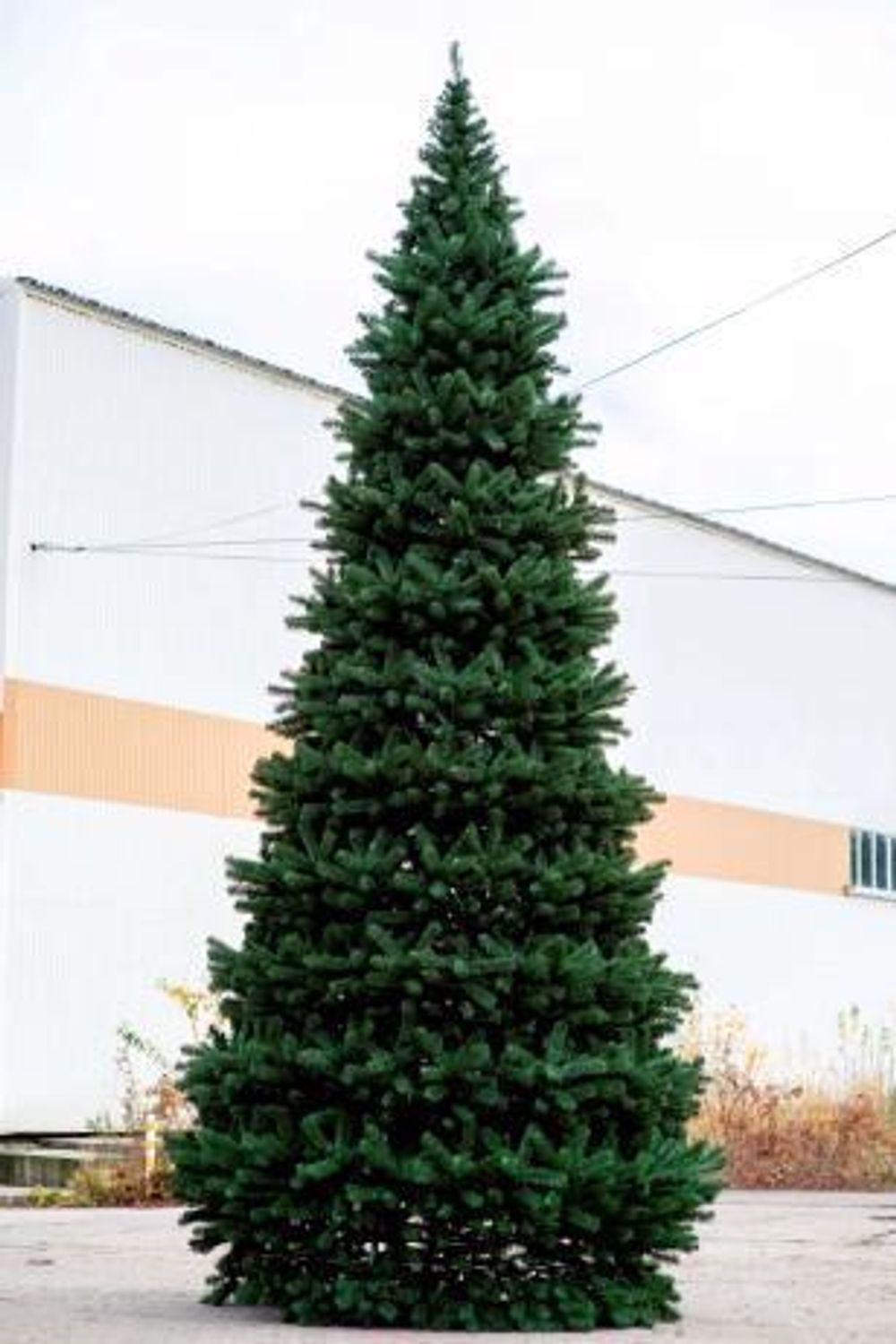 Уличная елка каркасная "Евро-2" (пвх) 15 м