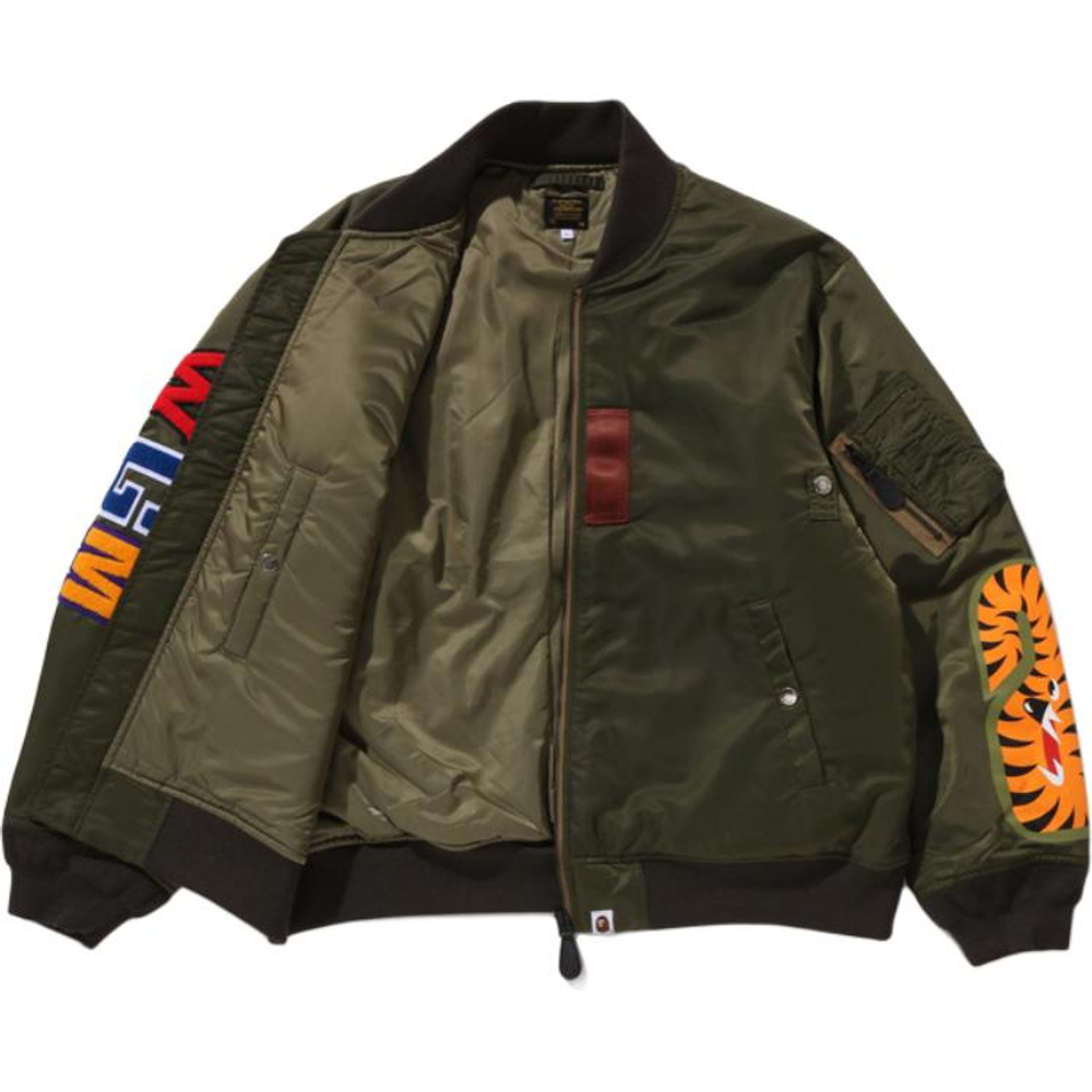 A Bathing Ape Bathing Ape Shark Ma 1 Bomber Куртка