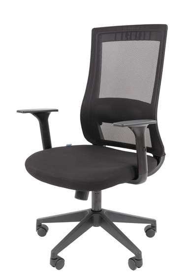 Офисное кресло Chairman 500LT Россия ткань T черный/TW-01 черный Б/П