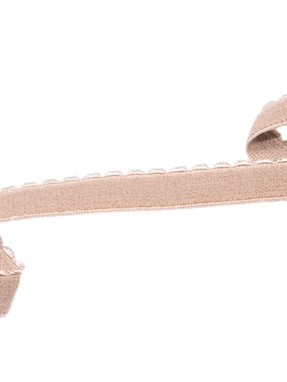 030 641/12 Резинка отделочная Lauma 12 мм, кофе с молоком 030