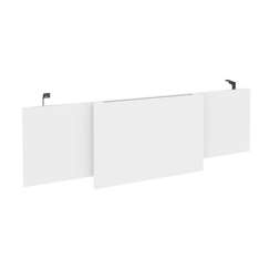 Onix Direct Царга стола руководителя O.M-CSR-4 Белый Бриллиант/Металл Антрацит 1340*450*54