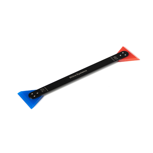 Shine Systems Двусторонний мини-ракель твердость 70А, 90А, 4,5с