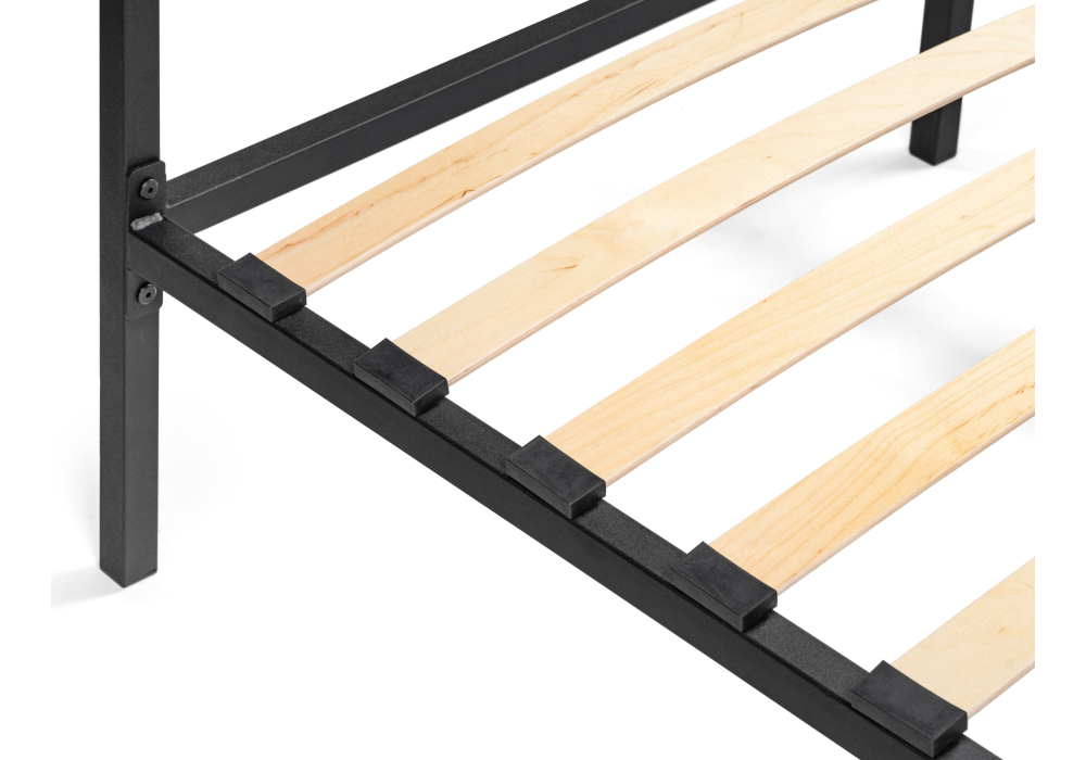 Односпальная кровать Фади 80х200 черная