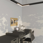 359944 PORT NT25 212 черный Трековый светильник с переключ. цв. темпер. IP20 LED 20W 3000К\4000К\6000К 90-240V VECTOR