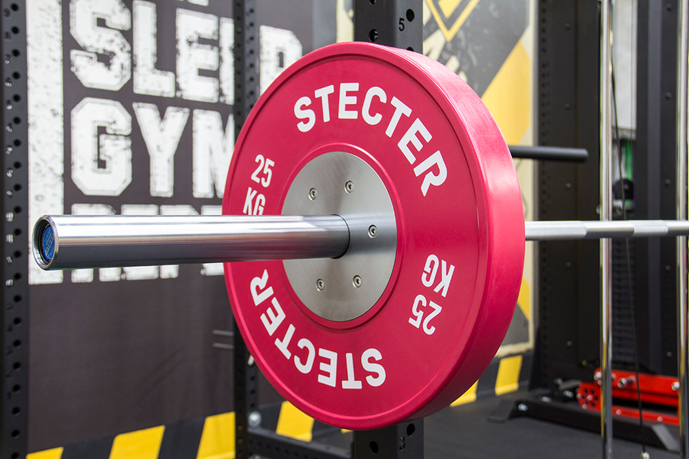 Диск соревновательный 25 кг (красный)