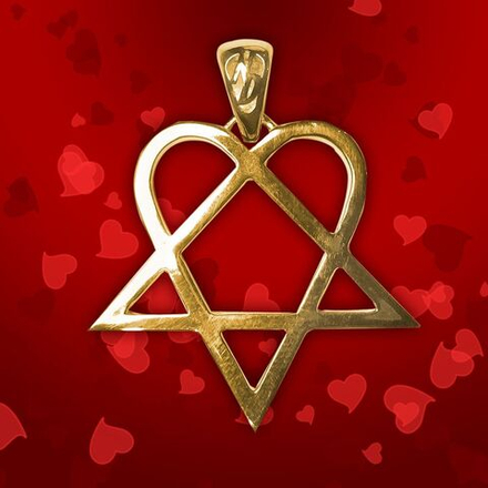 Амулет Хертаграмма Звезда Сердце ЮРВ-13-з