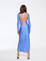 BLUE MAXI DRESS