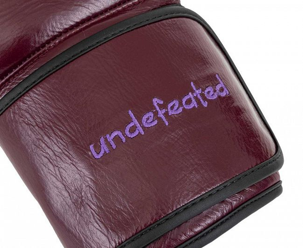 Перчатки боксерские Clinch Undefeated бордовые C161
