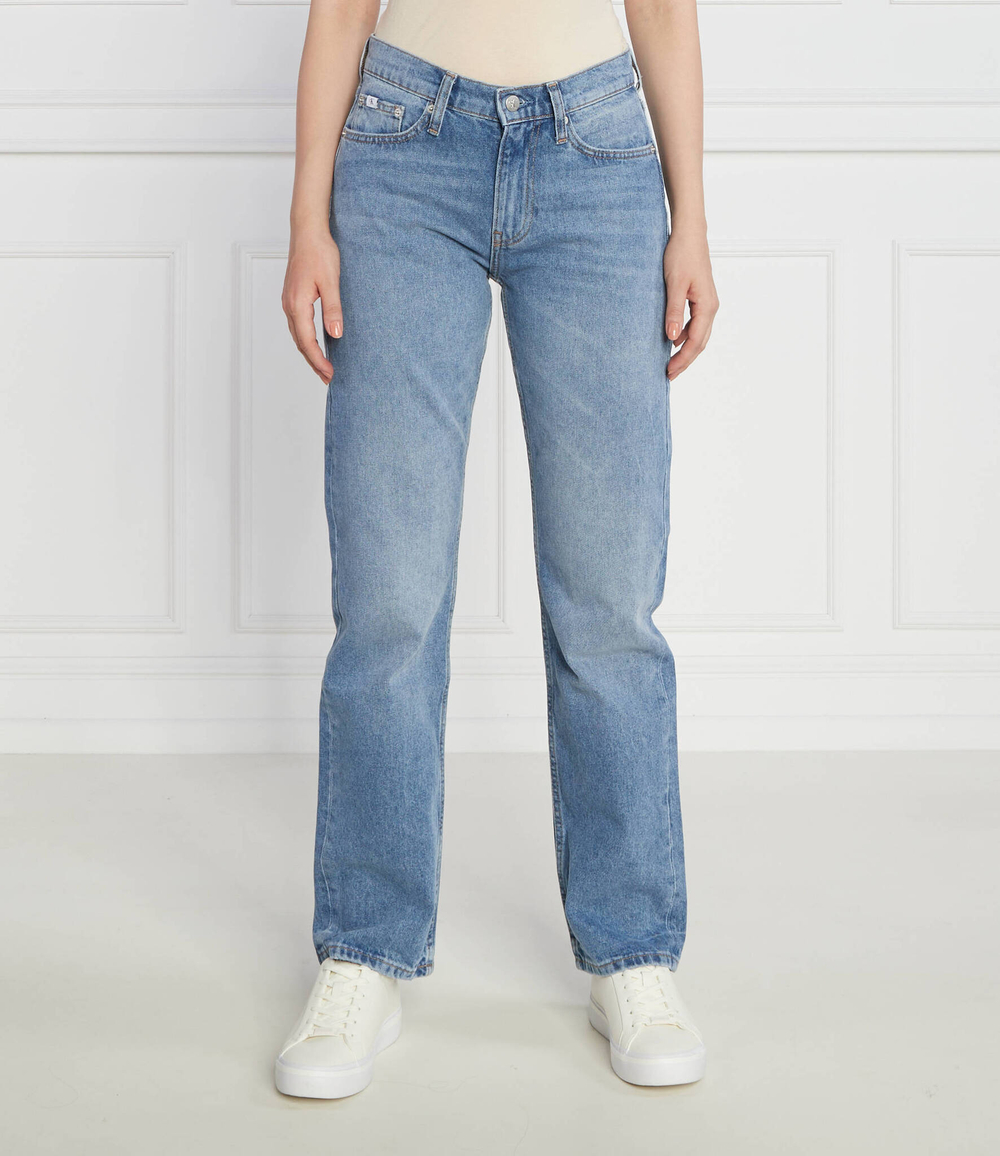 Джинсы LOW RISE STRAIGHT CALVIN KLEIN JEANS - голубой(J20J221222)